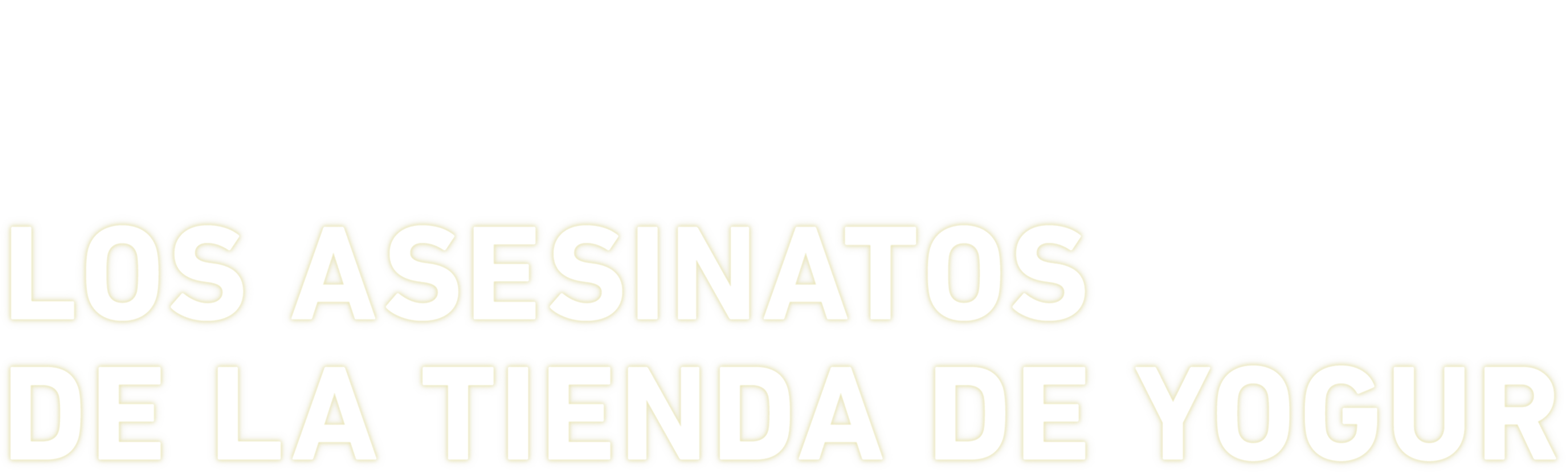 Los asesinatos de la tienda de yogur