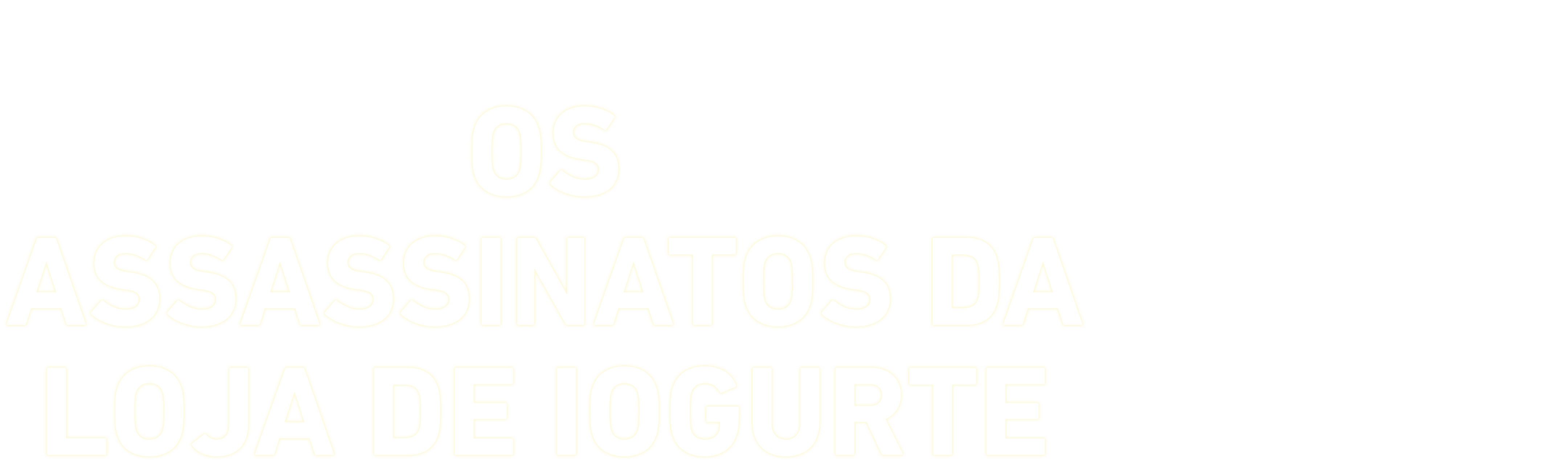 Os Assassinatos da Loja de Iogurte