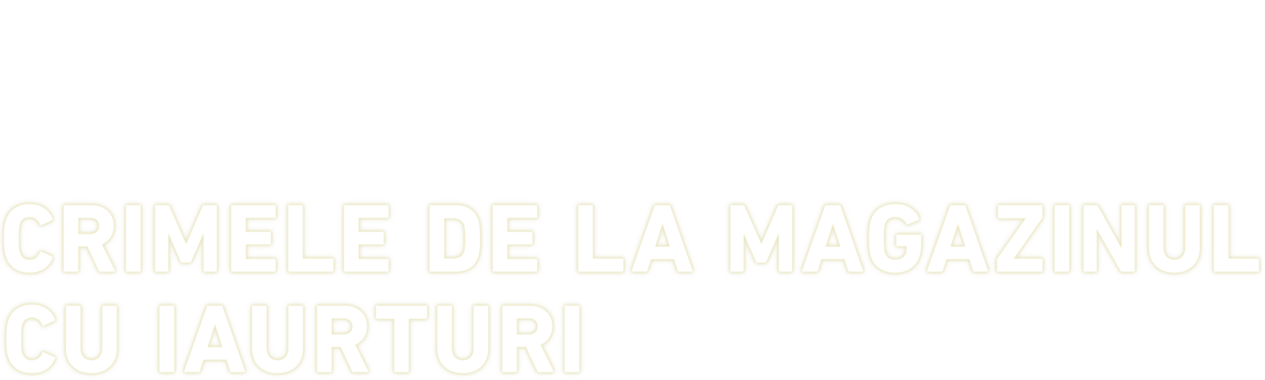 Crimele de la magazinul cu iaurturi