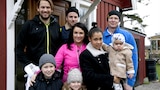 Familjen lever isolerad