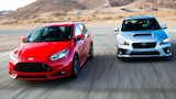 2015 Subaru WRX vs. 2014 Ford Focus ST!