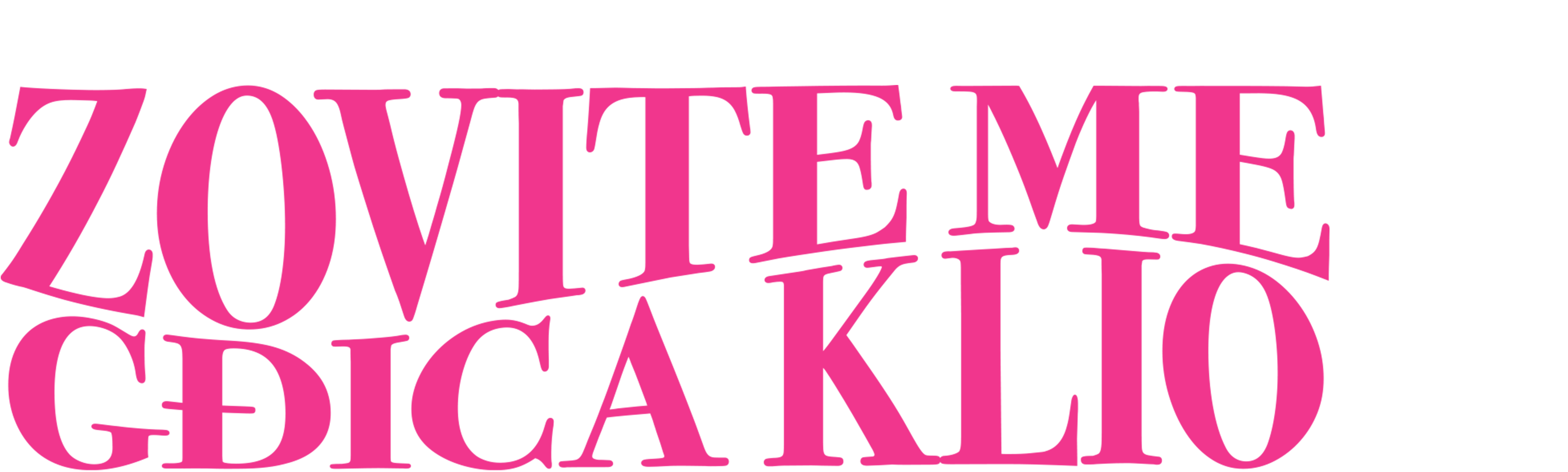 Zovite me gđica Klio