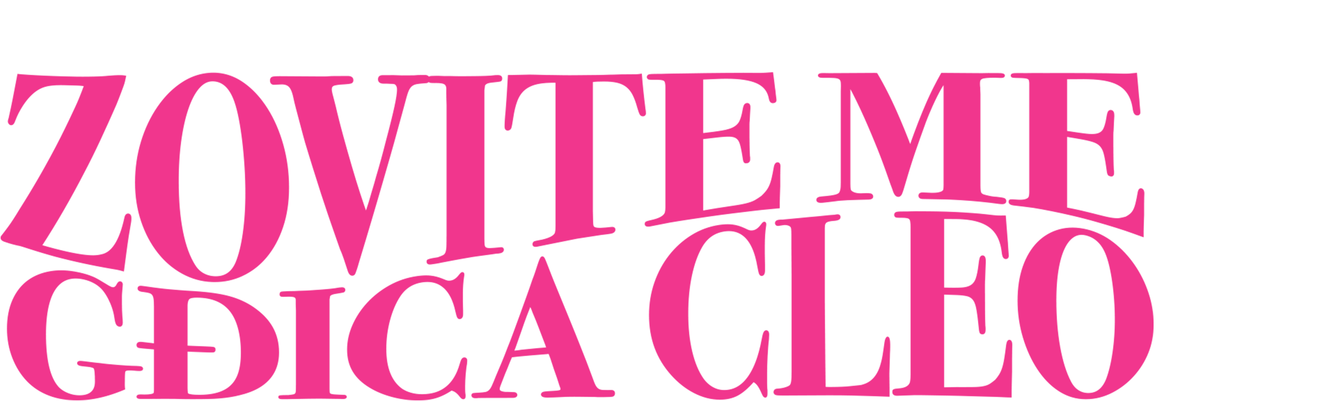 Zovite me gđica Cleo