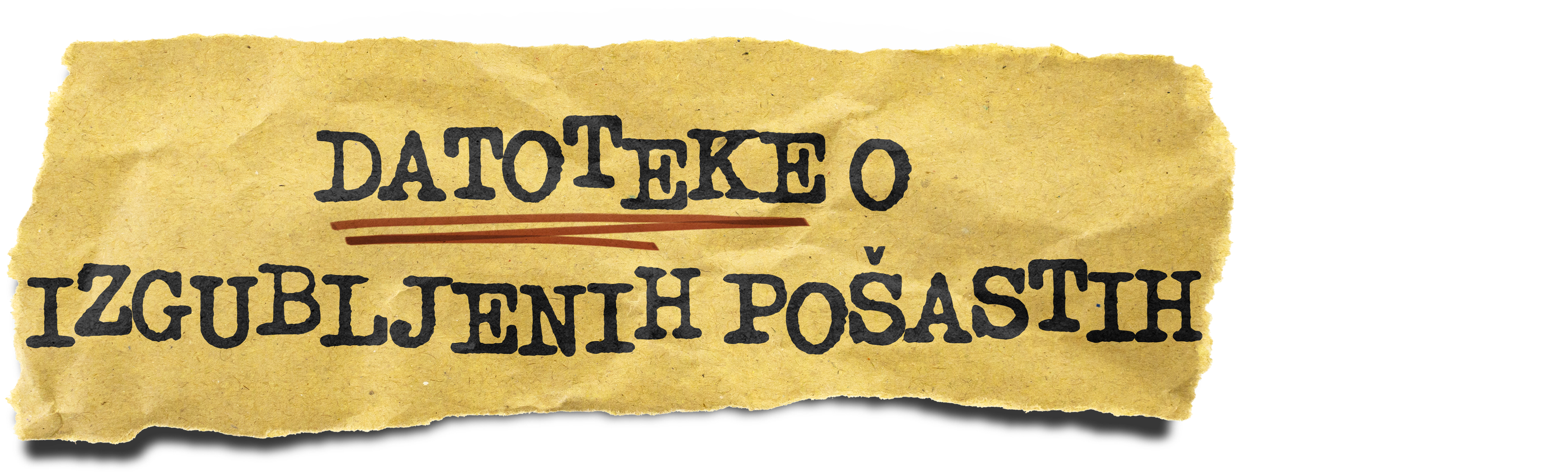 Datoteke o izgubljenih pošastih