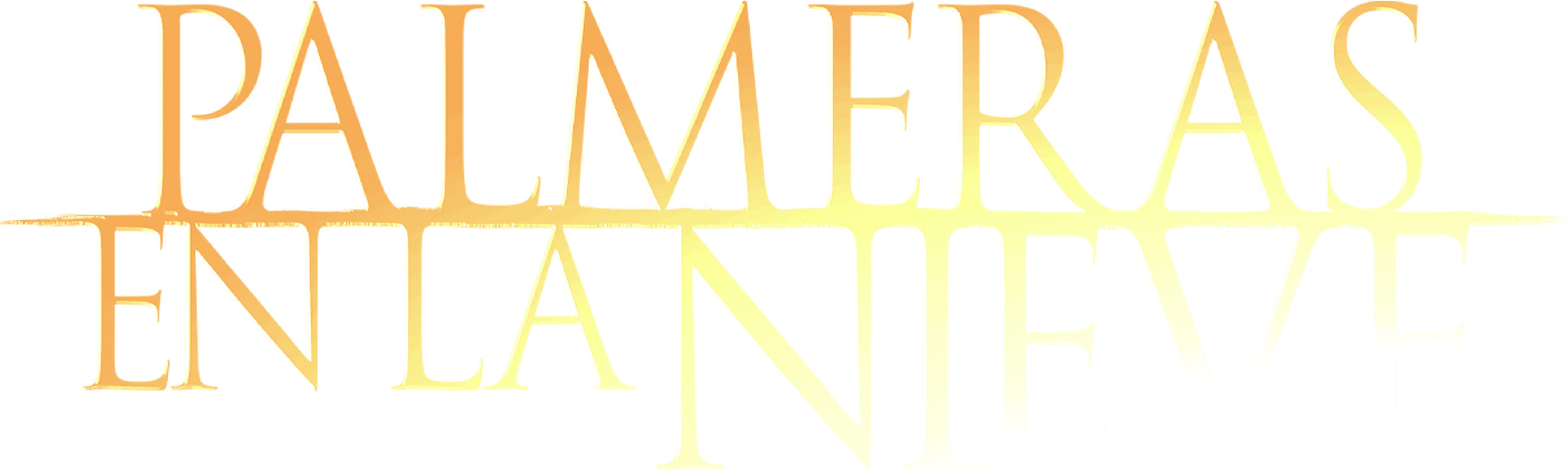 Palmeras en la nieve