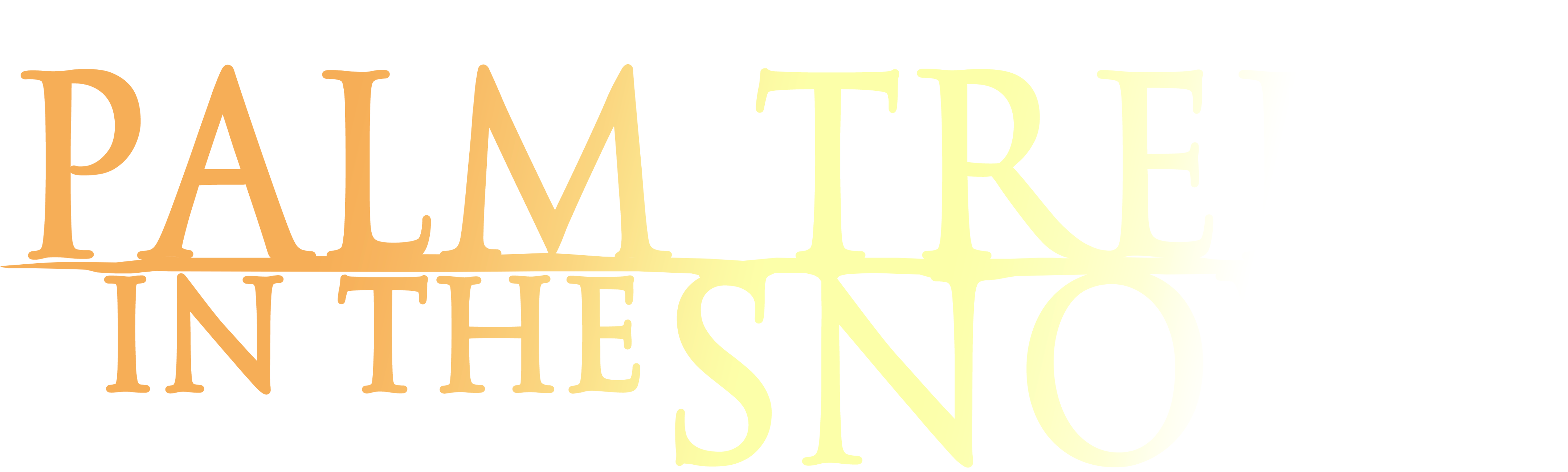 Palm Trees in the Snow