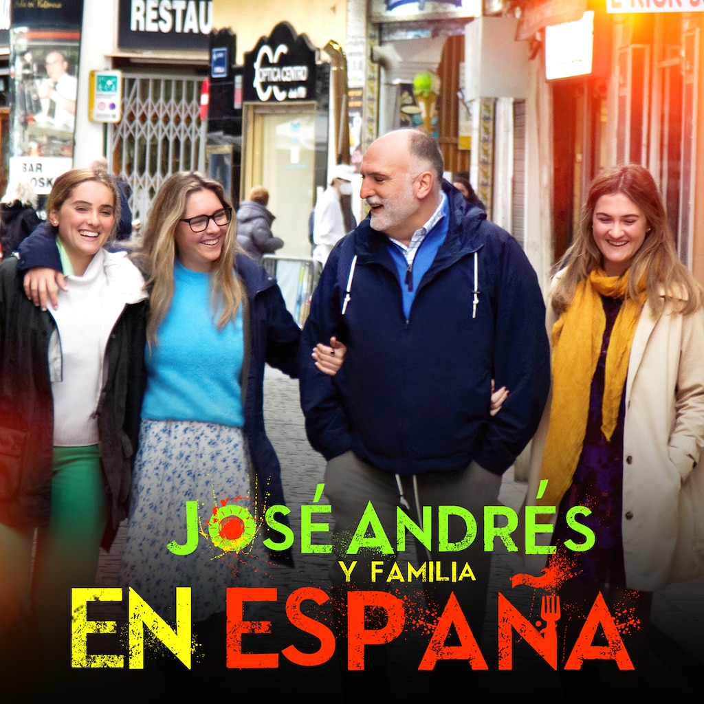 José Andrés y familia en España