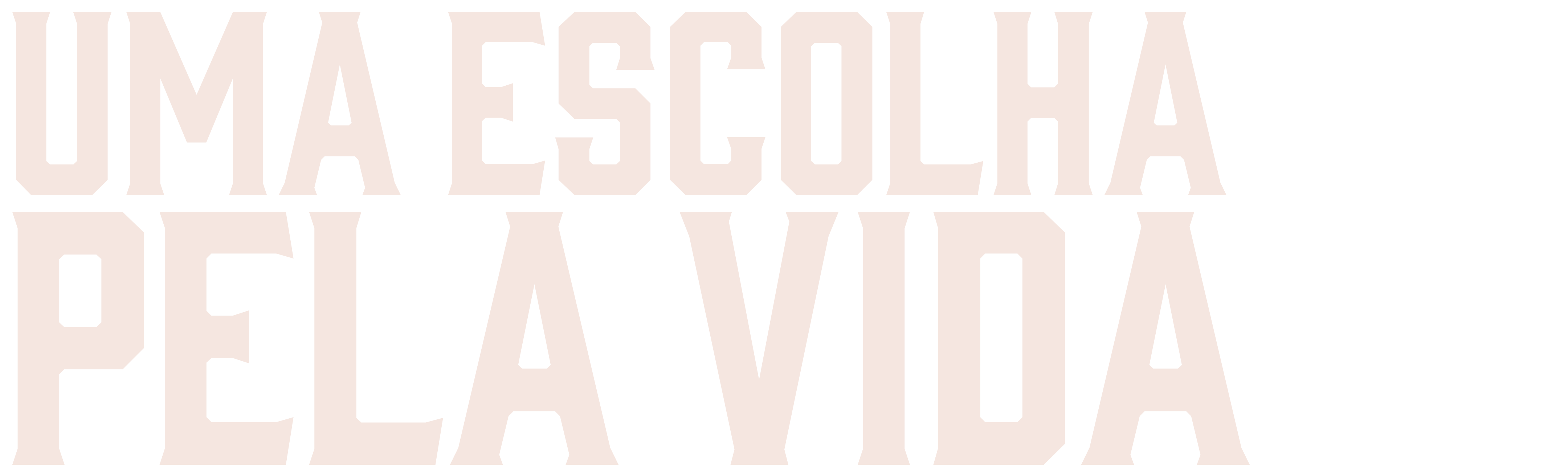 Uma Escolha pela Vida