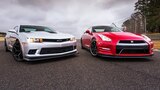 2014 Chevrolet Camaro Z28 vs. 2014 Nissan GT-R Track Edition!