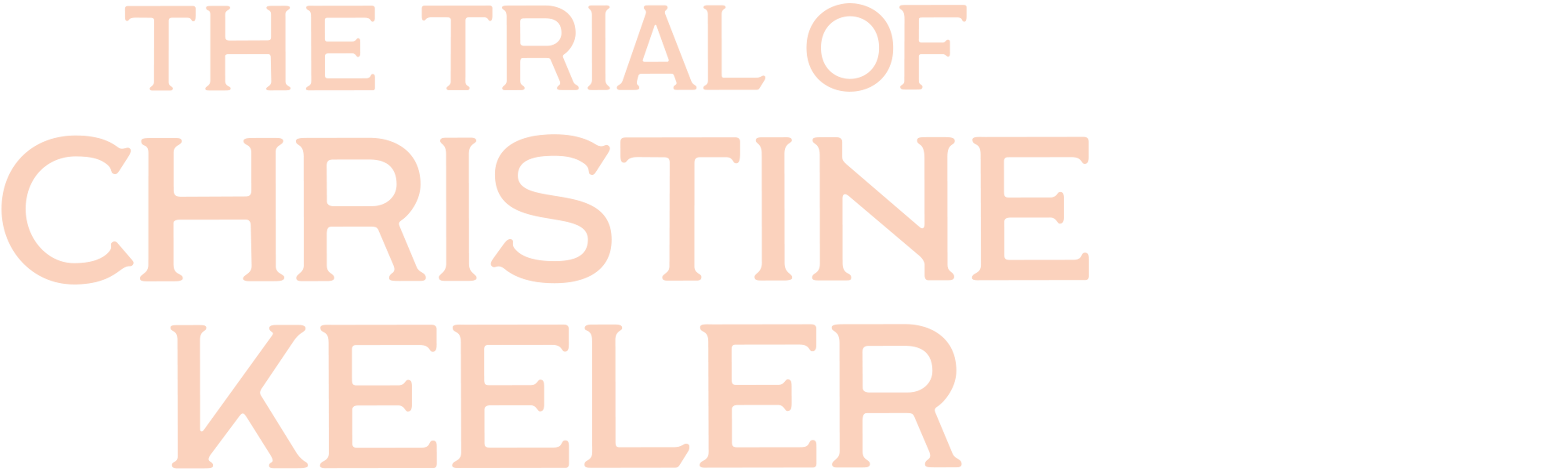 The Trial of Christine Keeler