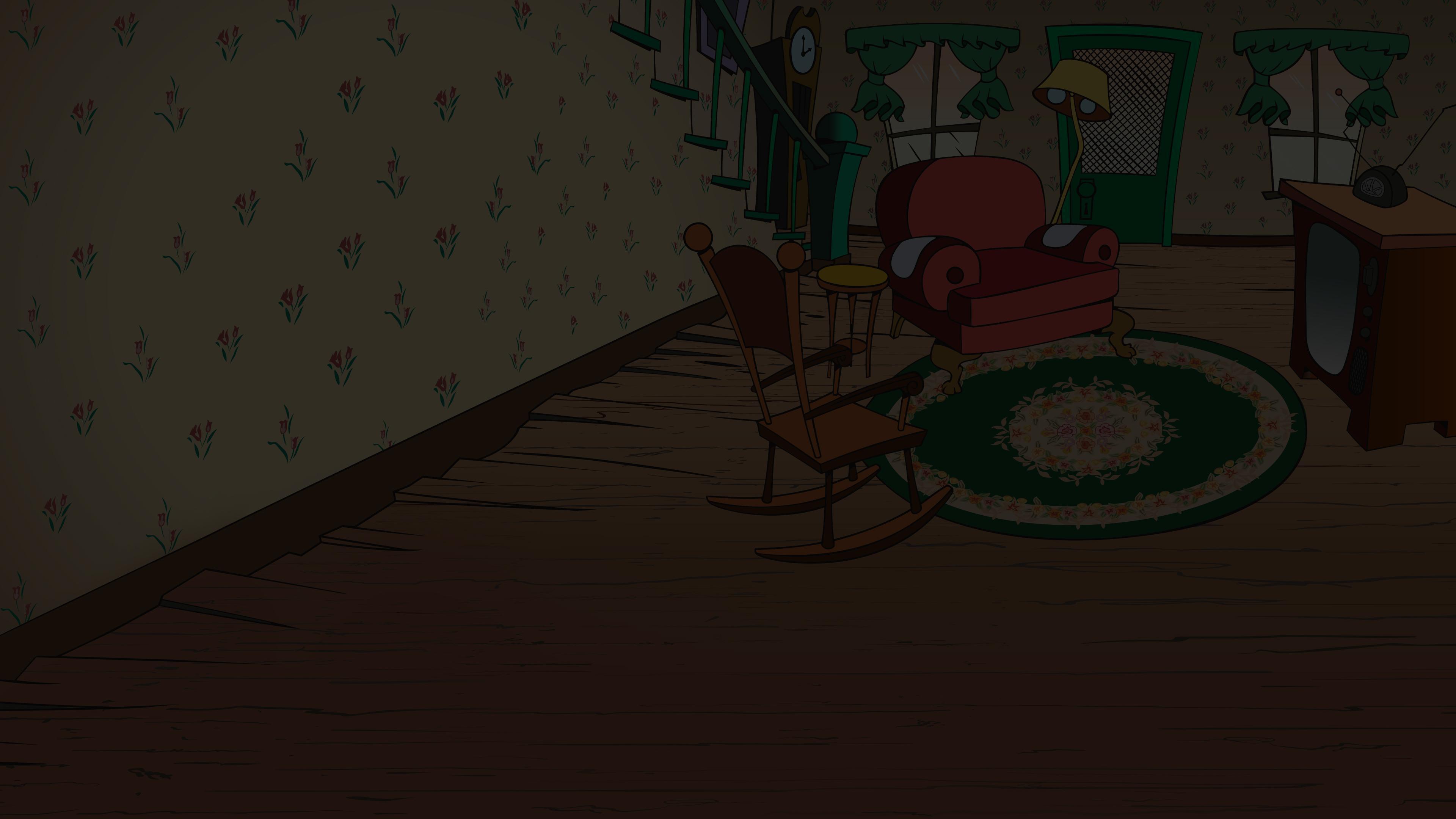 Courage The Cowardly Dog Living Room