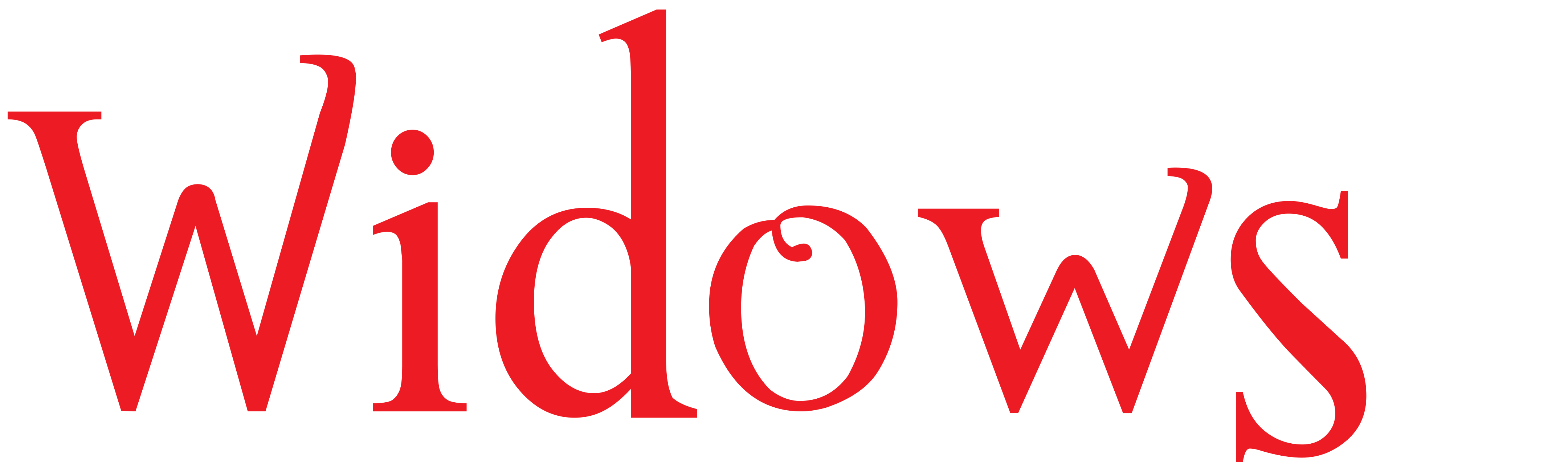 Widows