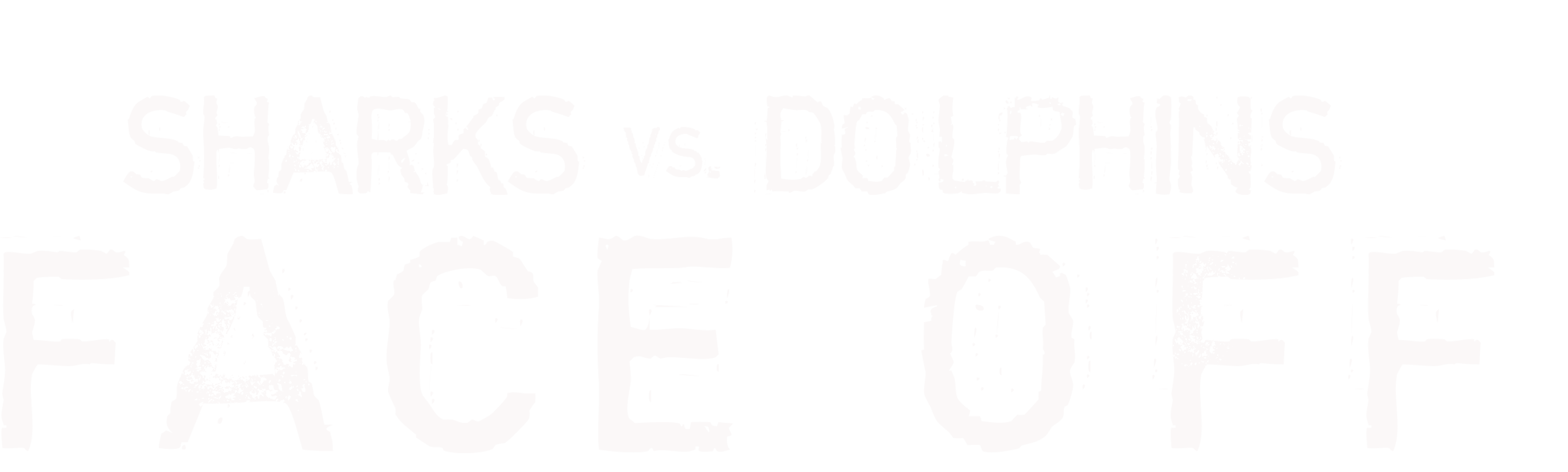 Sharks vs. Dolphins: Face Off