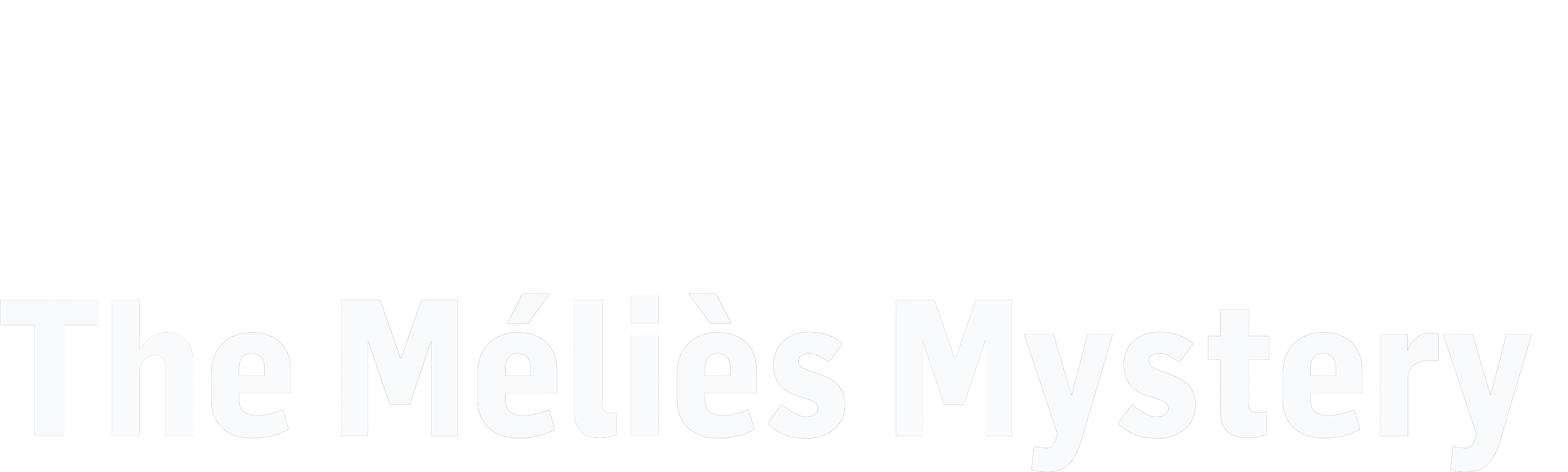 The Méliès Mystery
