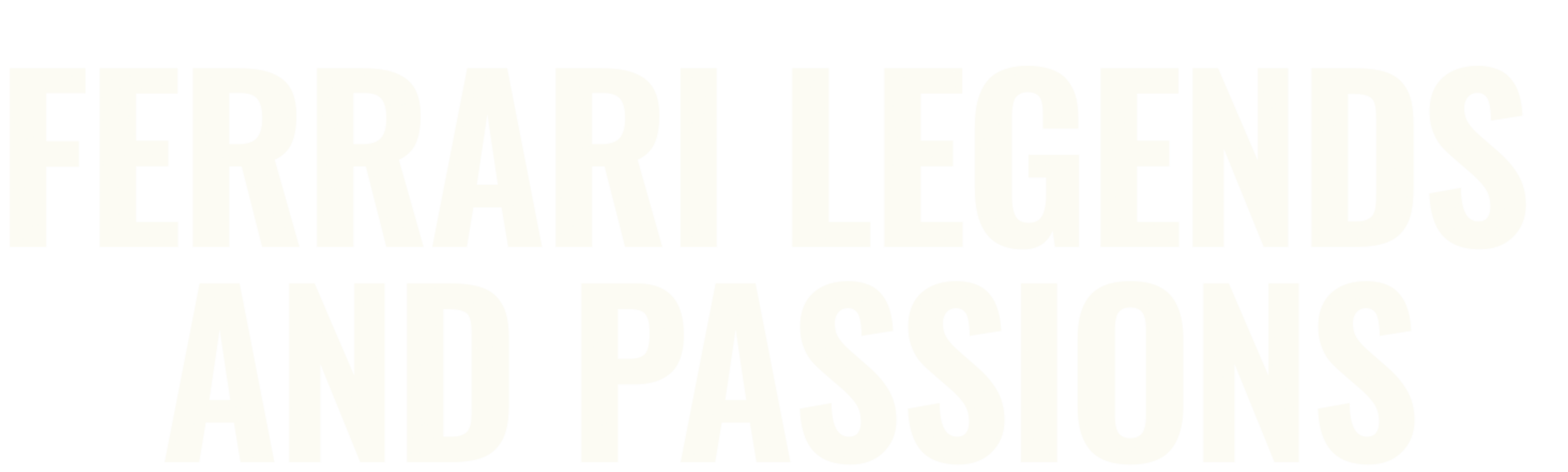 Ferrari Legends and Passions