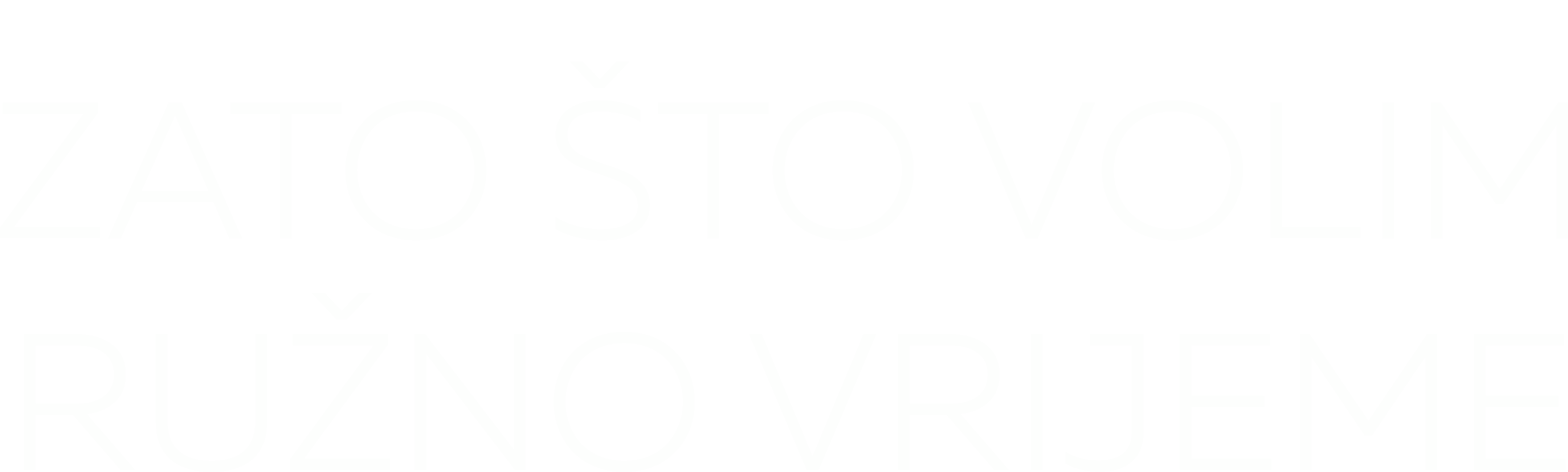 Zato što volim ružno vrijeme