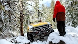 The Crusher-250 Goes Snow Crawling!