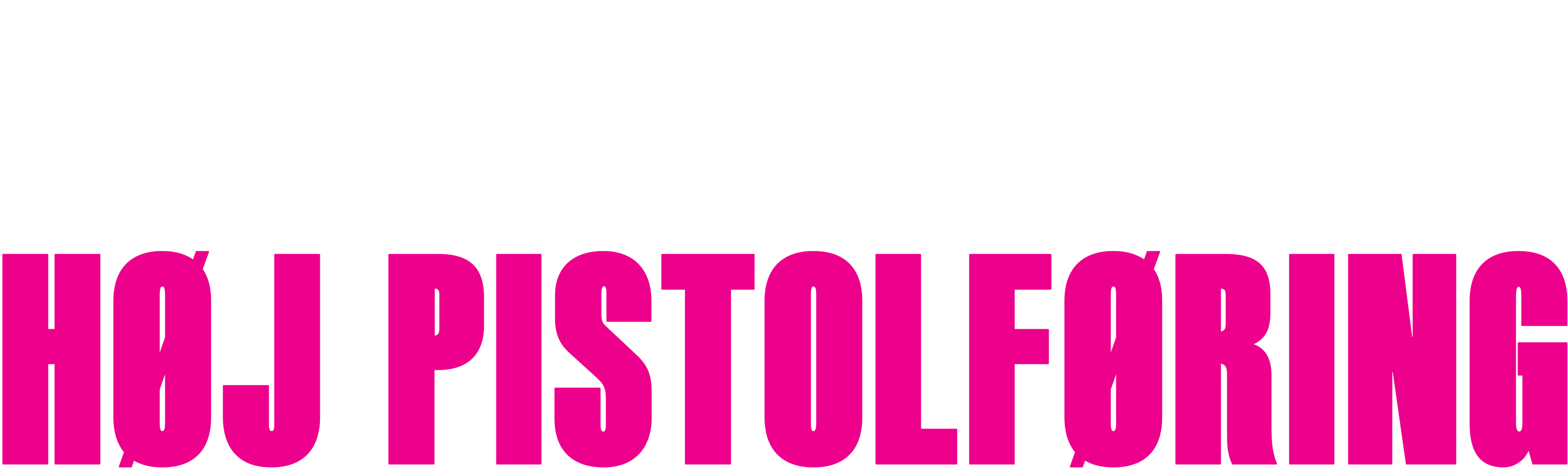 Høj pistolføring