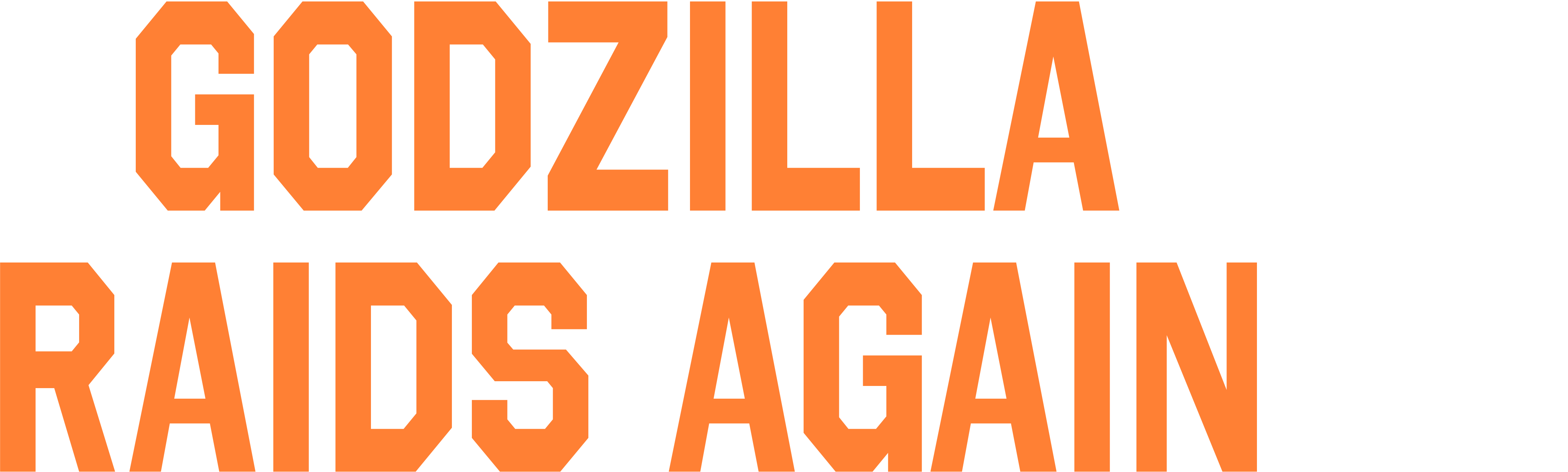 Godzilla Raids Again