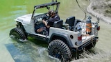 Diesel Jeep Drives 12 Feet Underwater!