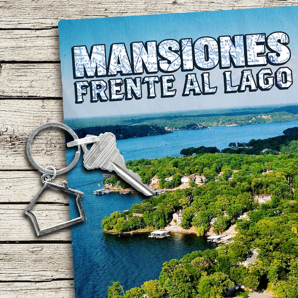 Mansiones frente al lago
