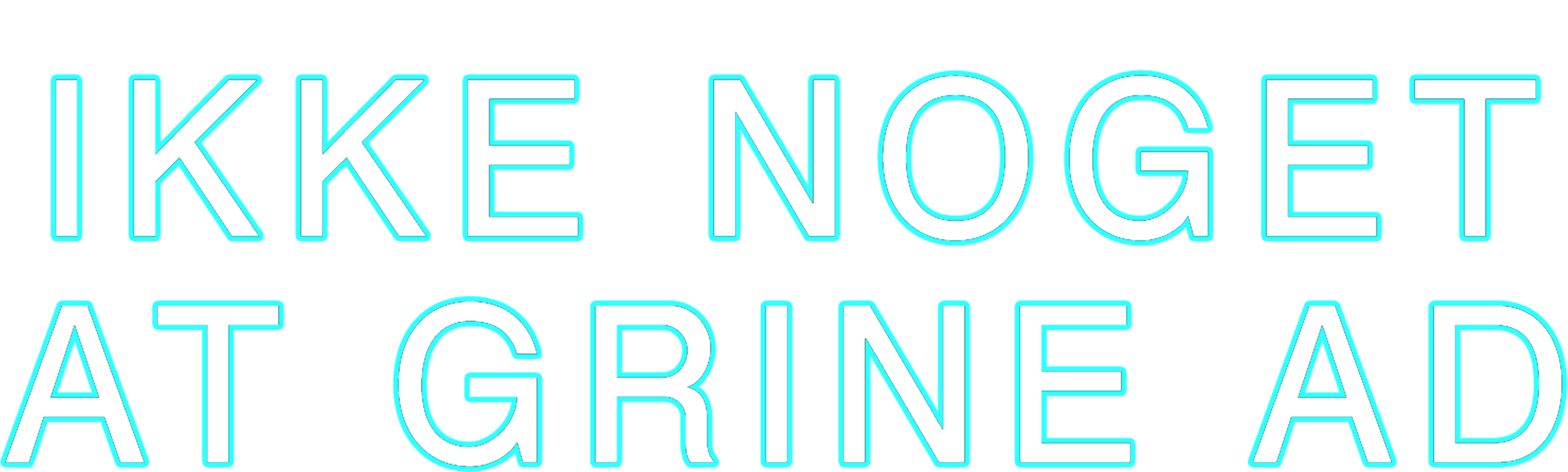 Ikke noget at grine ad