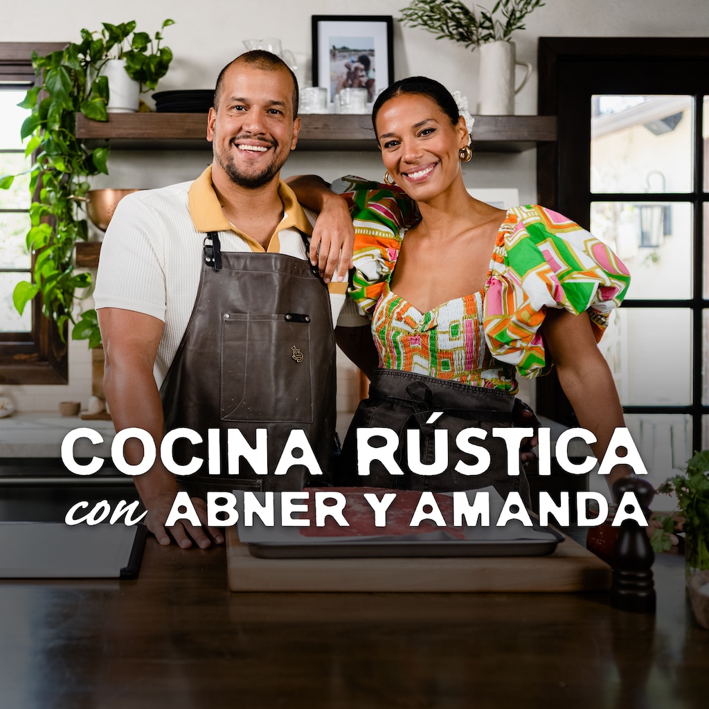 Cocina rústica con Abner y Amanda