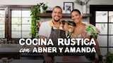 Cocina rústica con Abner y Amanda