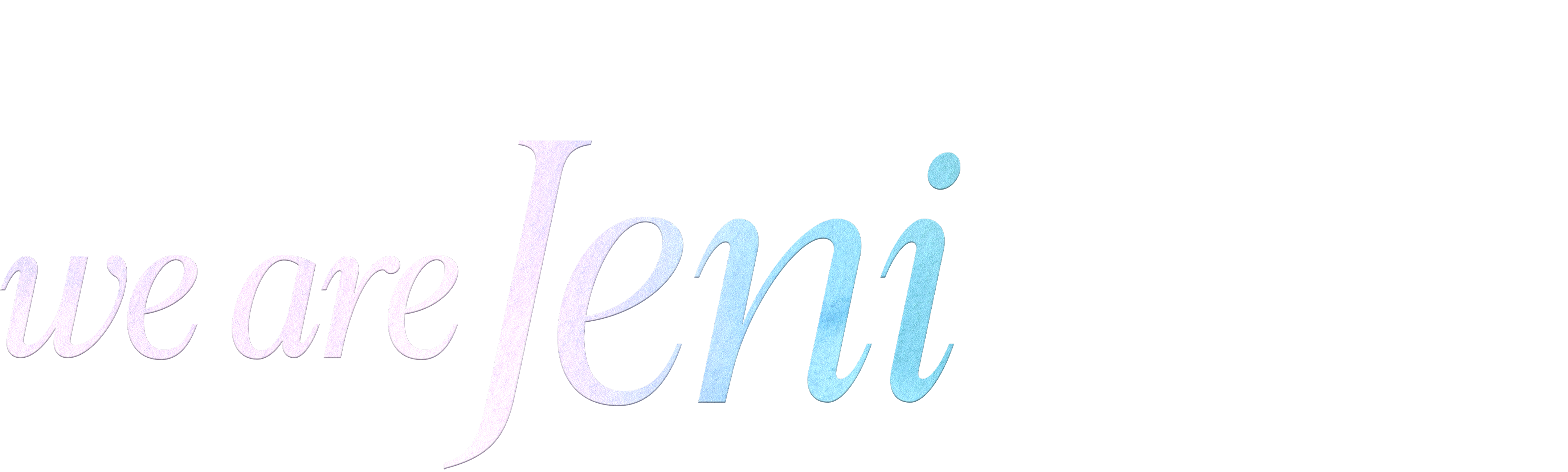 We Are Jeni