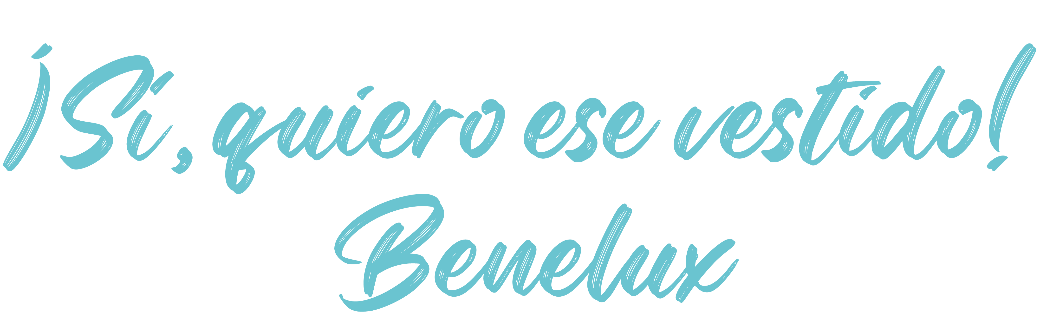 ¡Sí, quiero ese vestido! Benelux