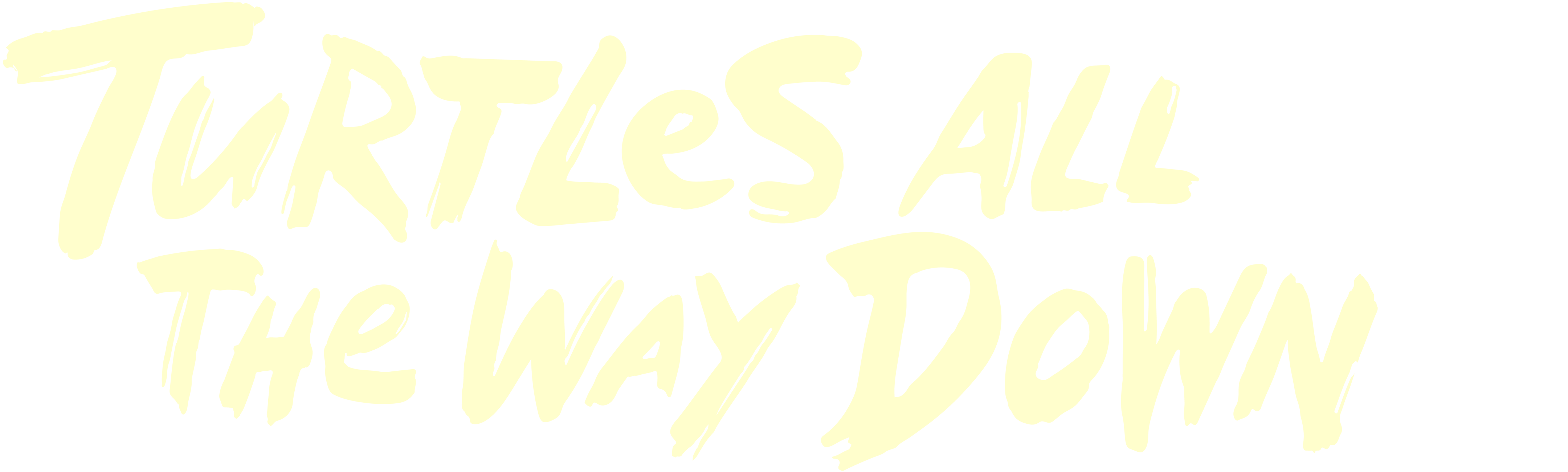 Turtles All the Way Down