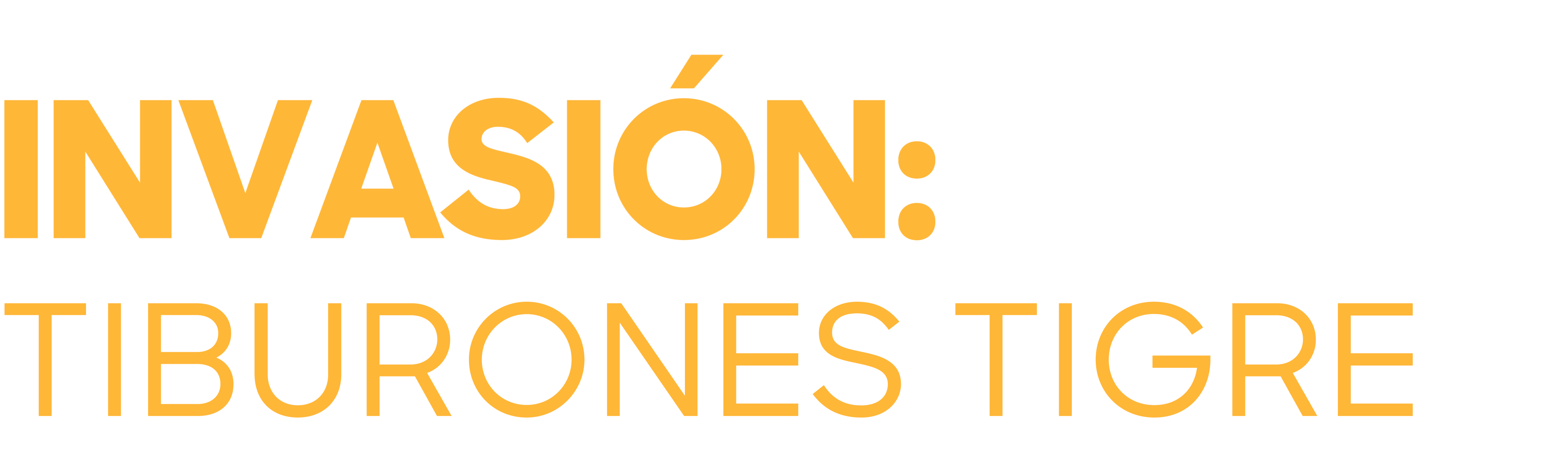 Invasión: tiburones tigre