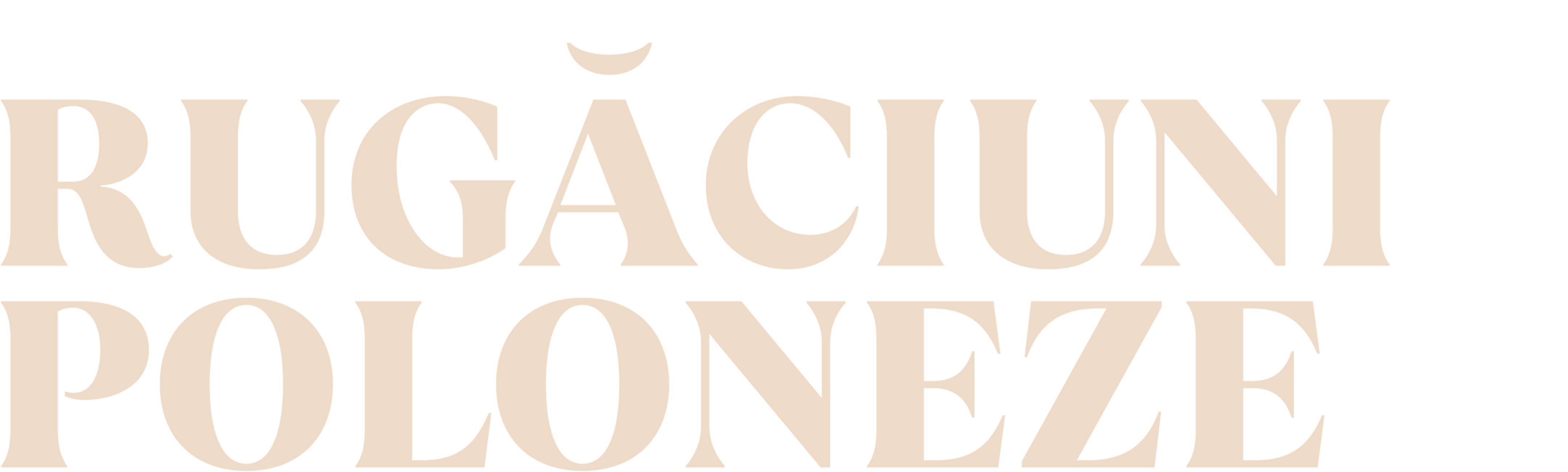 Rugăciuni poloneze