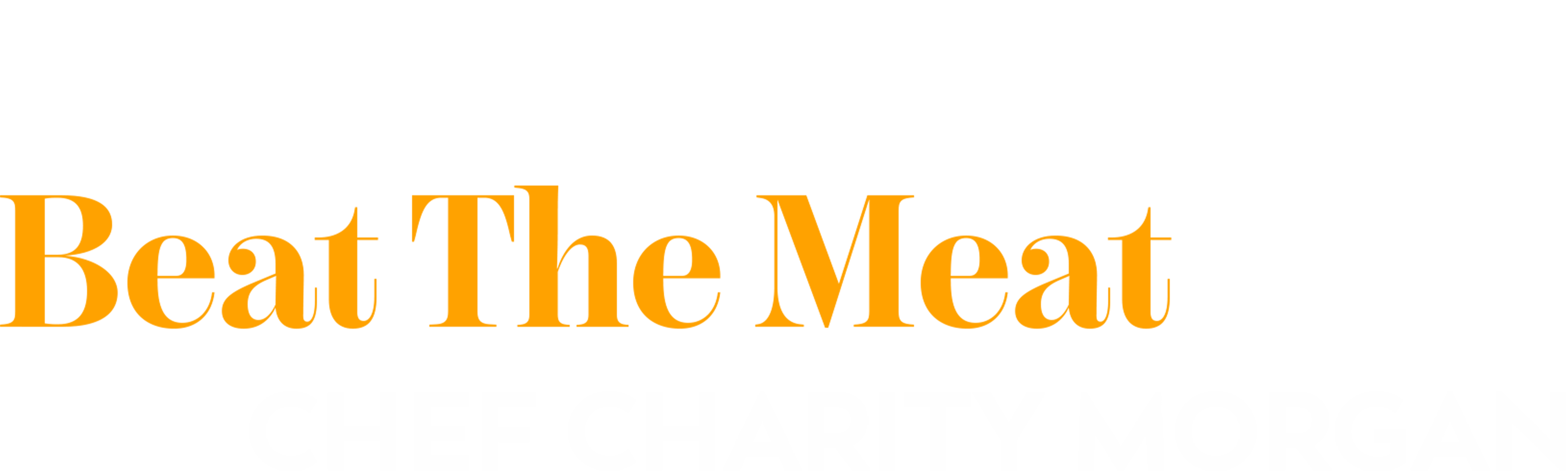 Beat The Meat With Chef Charity Morgan