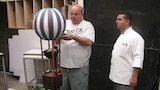 Hot Air Balloon Cake and Happy Little Bakers