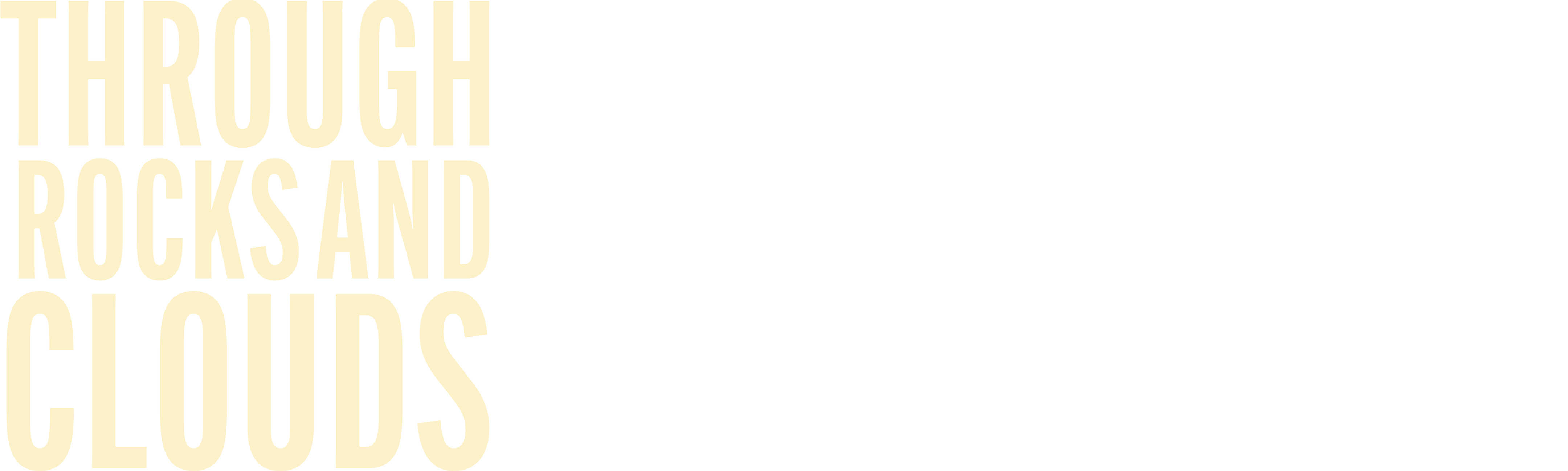 Through Rocks and Clouds