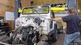 How to Remove a Jeep Wrangler Body the Wrong Way!