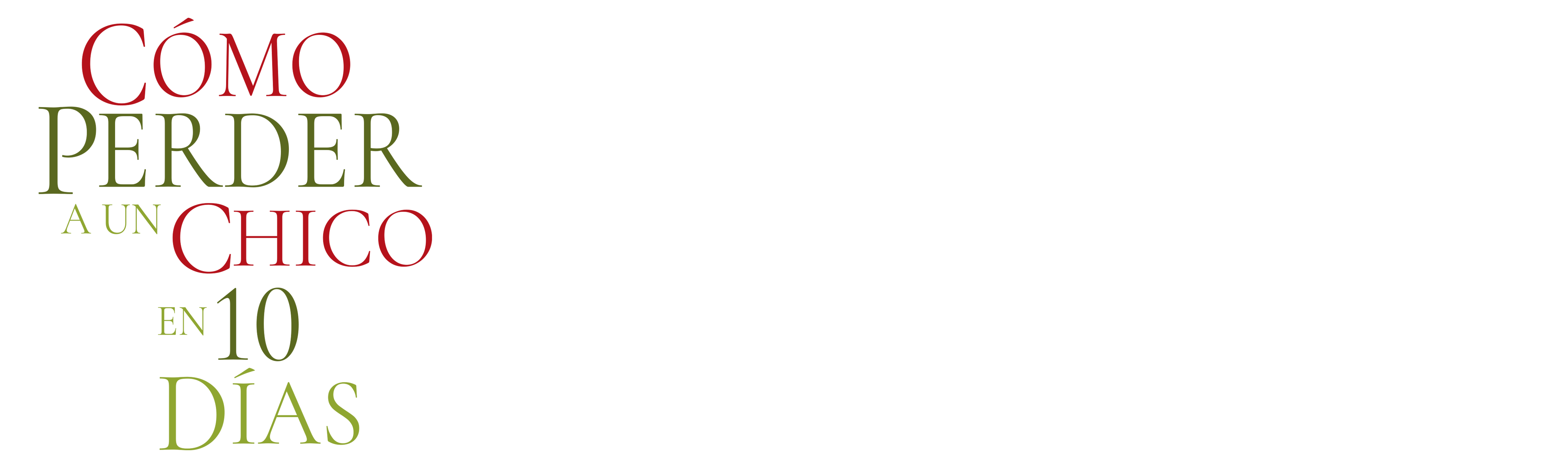 Cómo perder a un chico en 10 días