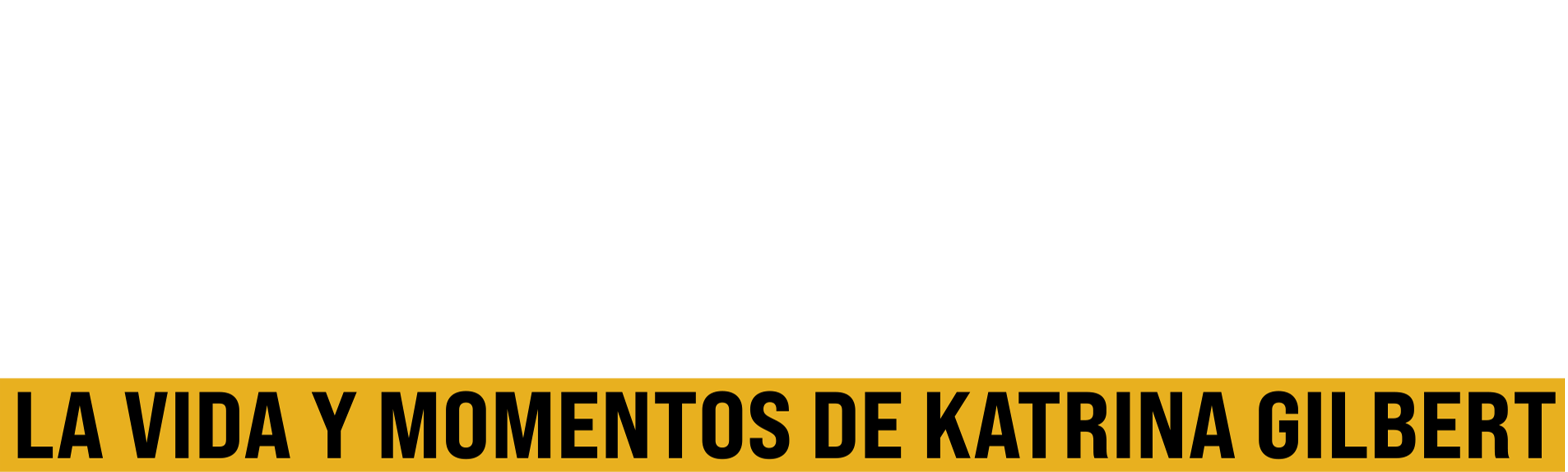 Cheque por cheque: la vida y momentos de Katrina Gilbert