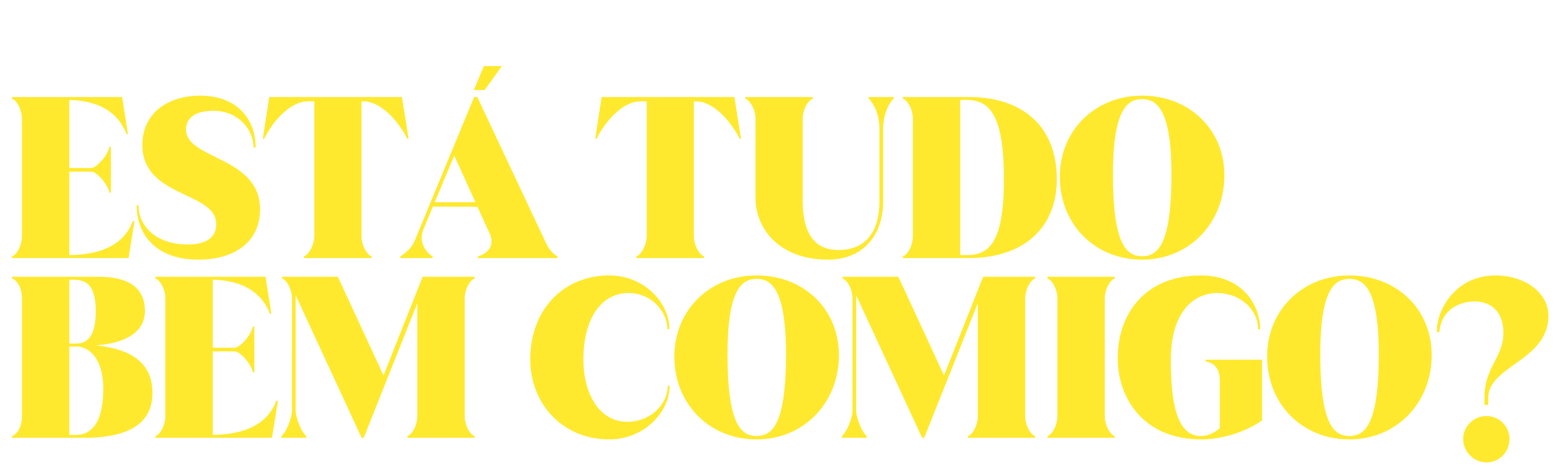 Está Tudo Bem Comigo?