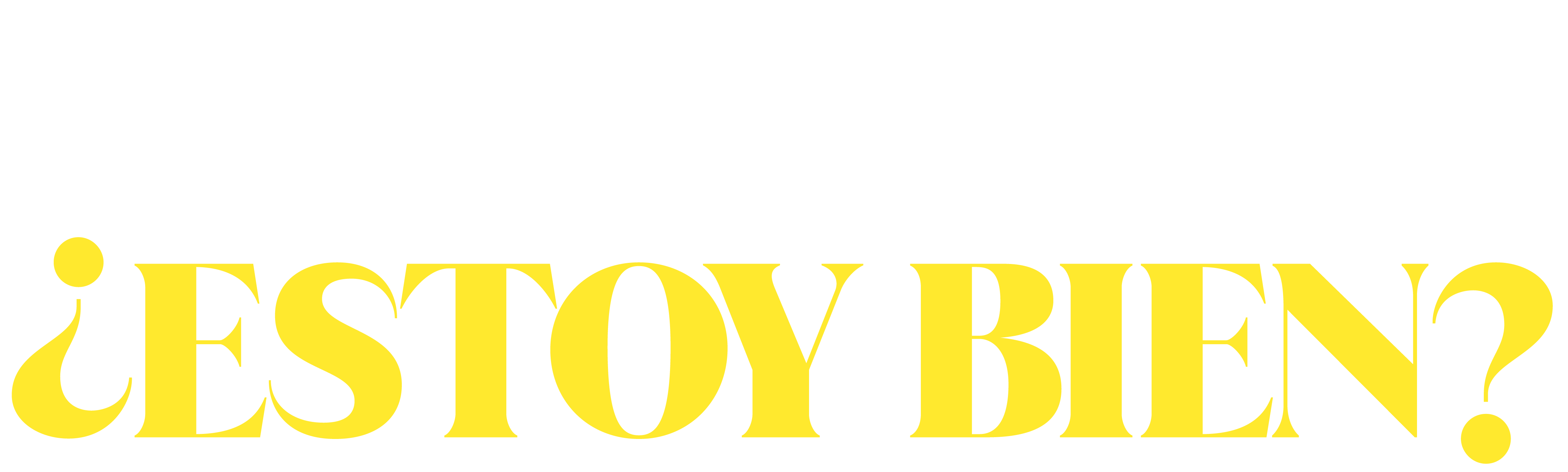 ¿Estoy Bien?