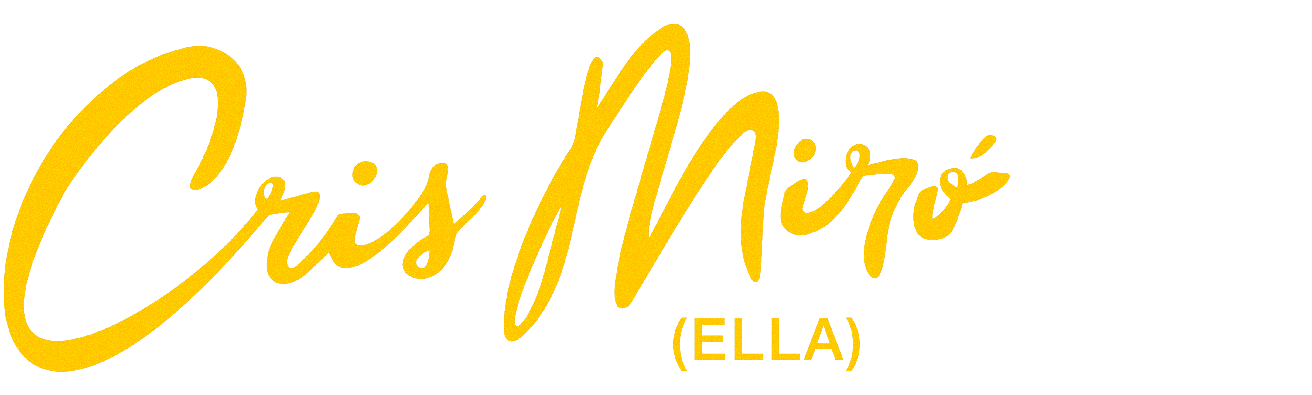 Cris Miró (Ella)