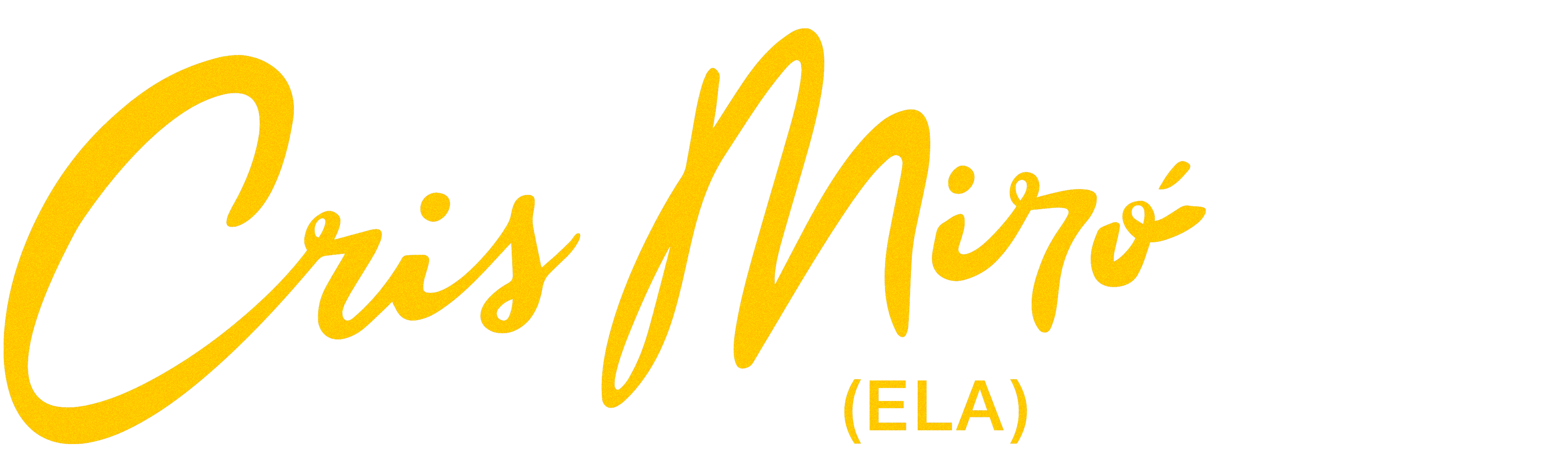 Cris Miró (Ela)