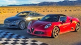 2016 Alfa Romeo 4C Spider vs. 2017 Audi TTS