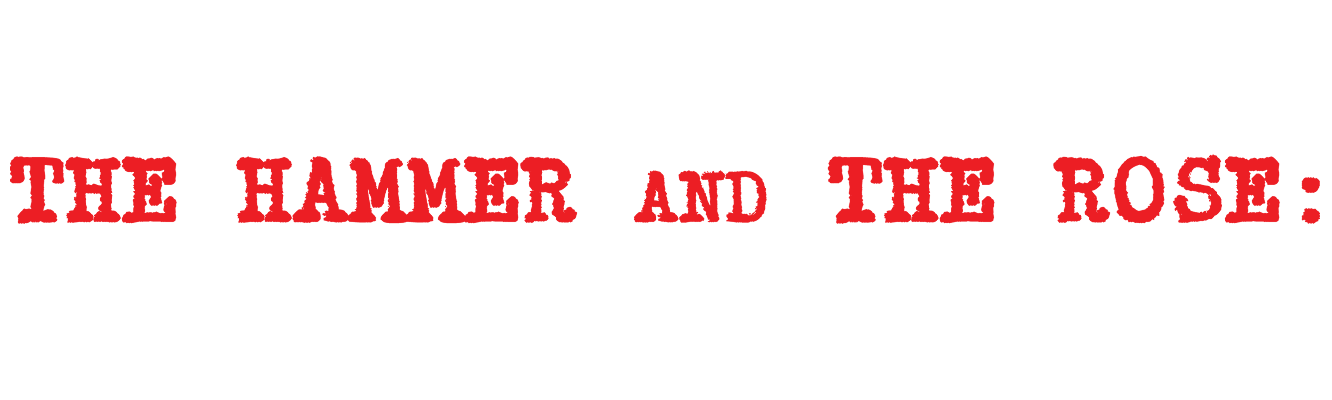 The Hammer & The Rose: A Behzat Ç. Story