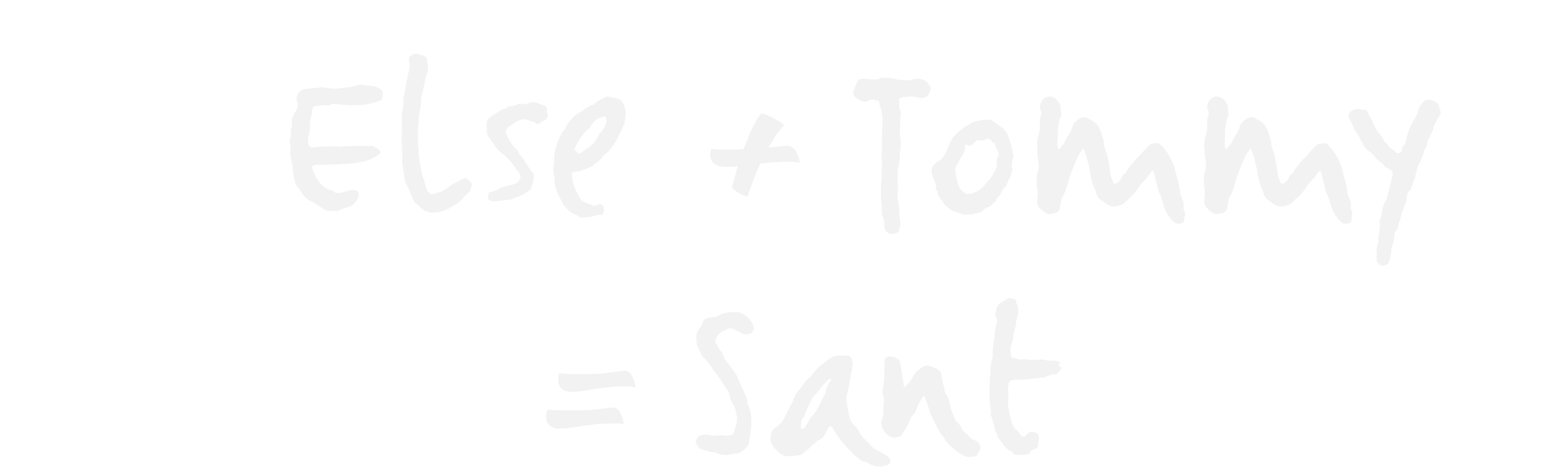Else + Tommy = sant