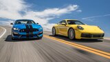 Ford Mustang Shelby GT350 vs. Porsche 911 Carrera S 2019 Hot Lap Matchup