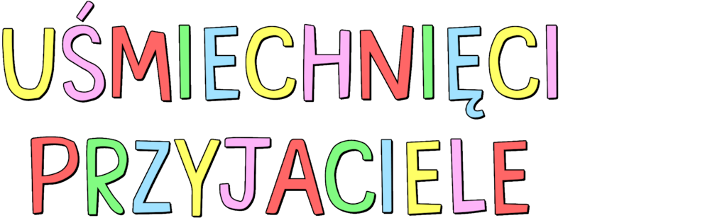 Uśmiechnięci przyjaciele