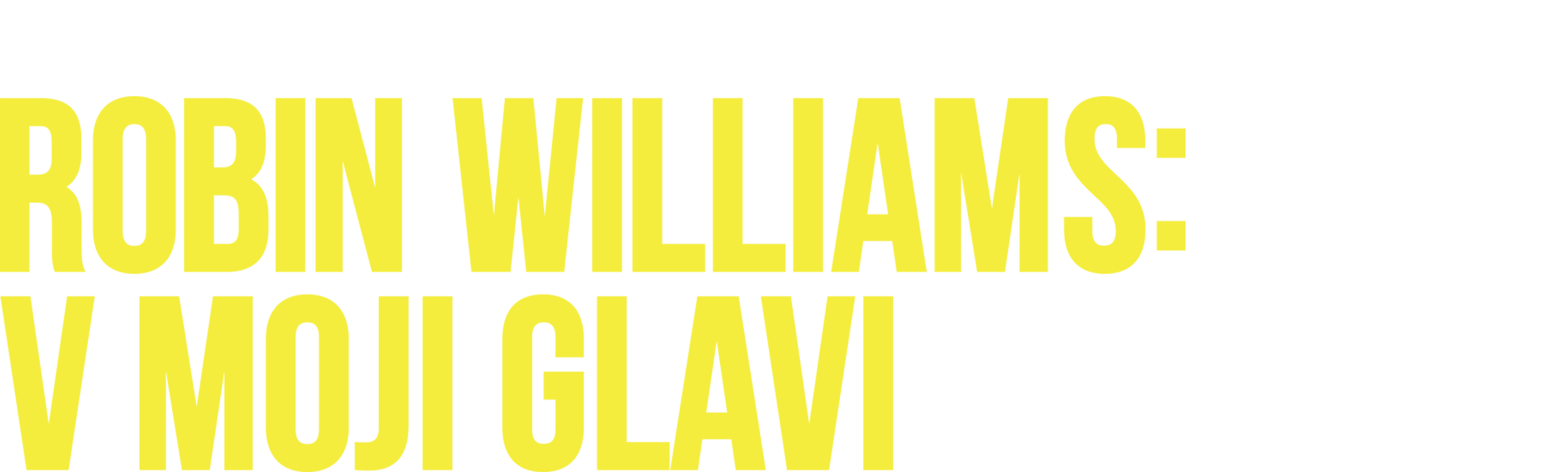 Robin Williams: V moji glavi