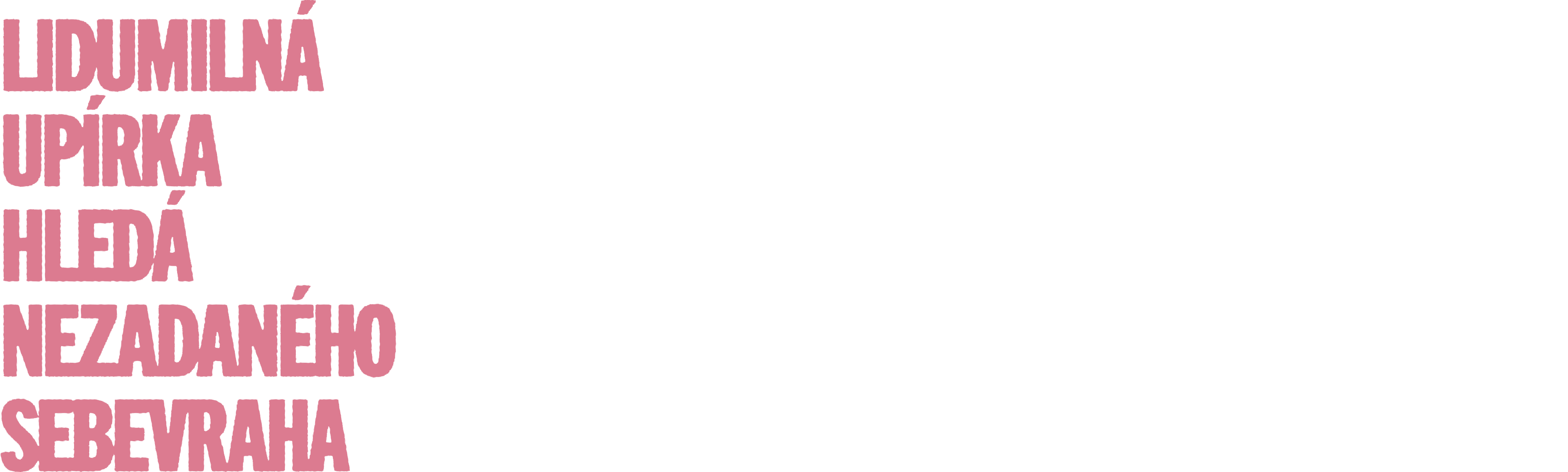 Lidumilná upírka hledá nezadaného sebevraha